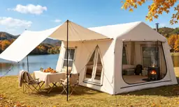 WildFinder Inflatable Tent with Awning,… — Photo 1