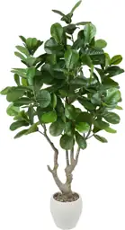 7.6-Feet Fiddle Leaf Fig Artificial… — Photo 1