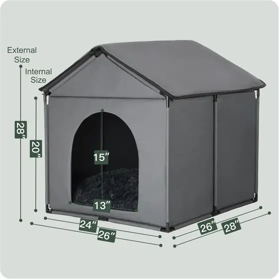 Medium Dog House Soft Indoor… — Photo 2