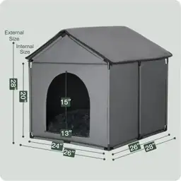 Medium Dog House Soft Indoor… — Photo 2