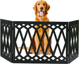 Etna 3-Panel Diamond Wood Pet… — Photo 1