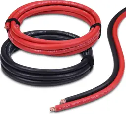 4 Gauge Battery Cable, 10ft… — Photo 1