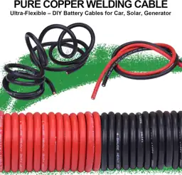 4 Gauge Battery Cable, 10ft… — Photo 2