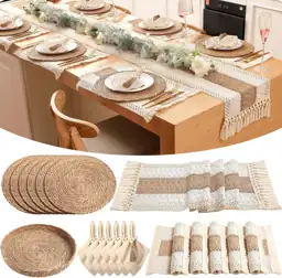 6 Sets Dining Table Decoration… — Photo 1