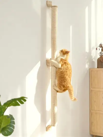 FUKUMARU Cat Wall Scratcher, 60"… — Photo 1
