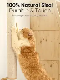 FUKUMARU Cat Wall Scratcher, 60"… — Photo 2