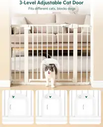 Babelio Dog Gate with Adjustable… — Photo 2