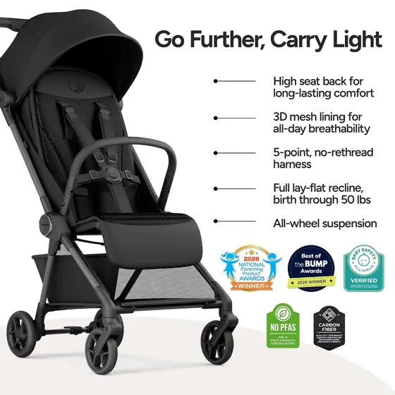 Mompush Nexis Carbon Fiber Lightweight… — Photo 2