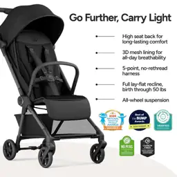 Mompush Nexis Carbon Fiber Lightweight… — Photo 2