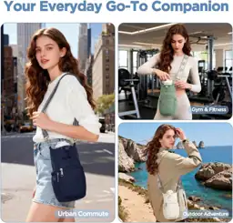 Crossbody Water Bottle Bag for… — Photo 2