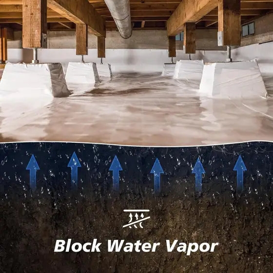 Crawl Space Vapor Barrier, 10… — Photo 2