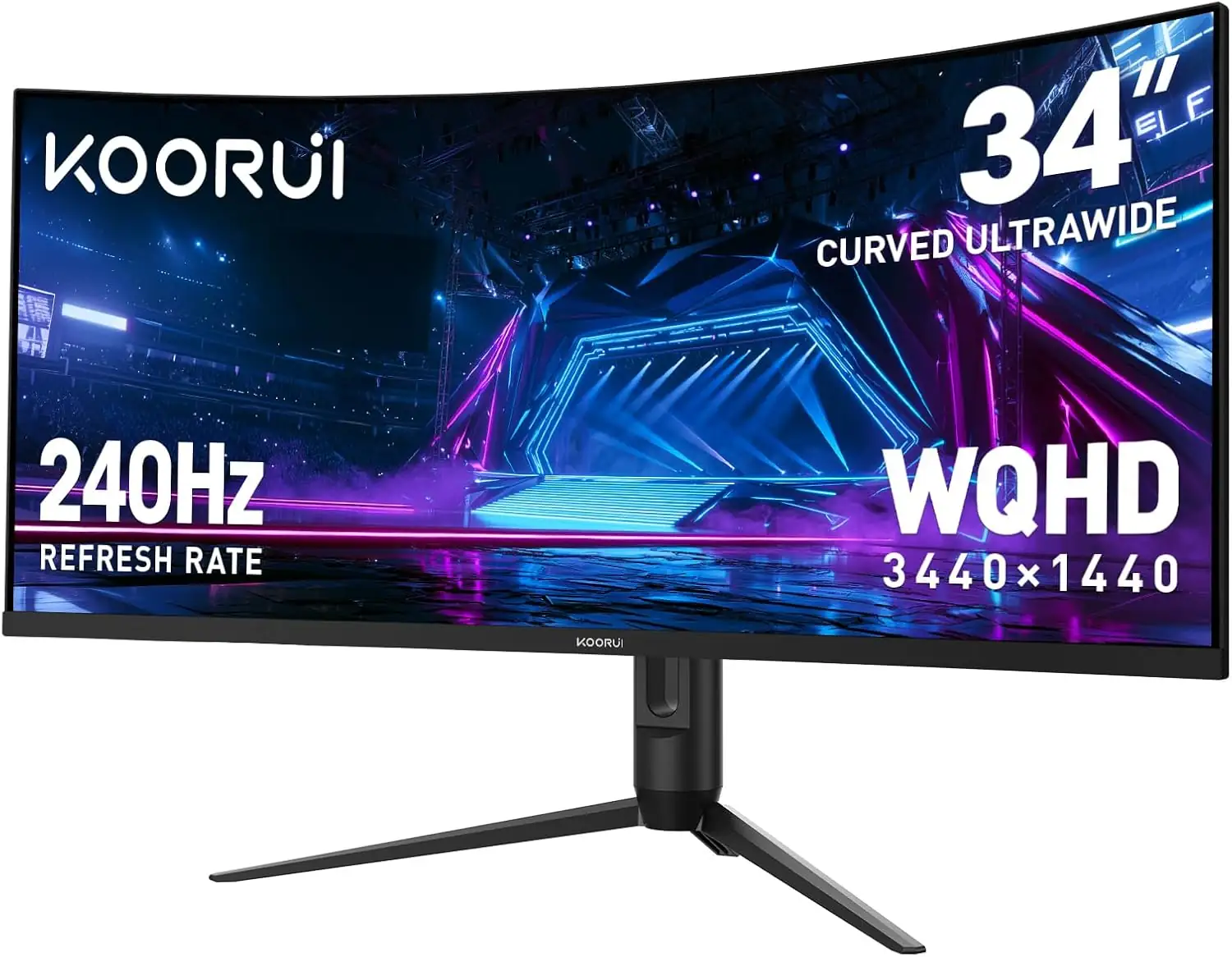 KOORUI 34 Inch 240Hz WQHD… — Photo 1