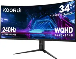 KOORUI 34 Inch 240Hz WQHD… — Photo 1
