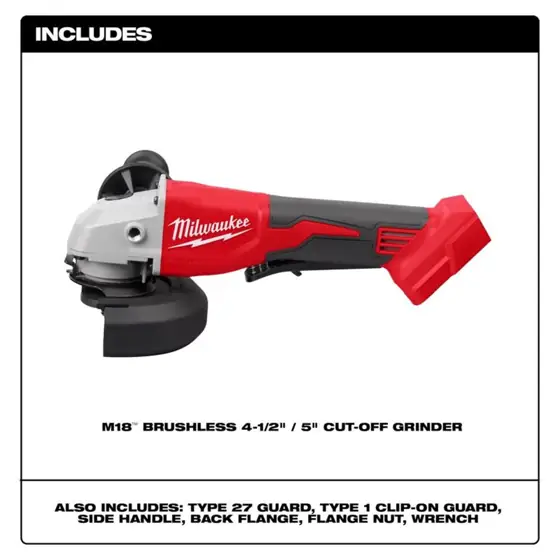 Milwaukee M18 Cordless 4-1/2 to… — Photo 2