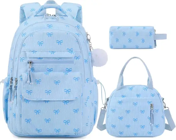 Bevalsa Backpack for Girls, 3PCS… — Photo 1