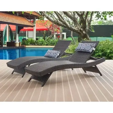 EDYO Living 2-Piece Outdoor Chaise… — Photo 1