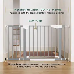 Cumbor 30-46" Baby Gate for… — Photo 2