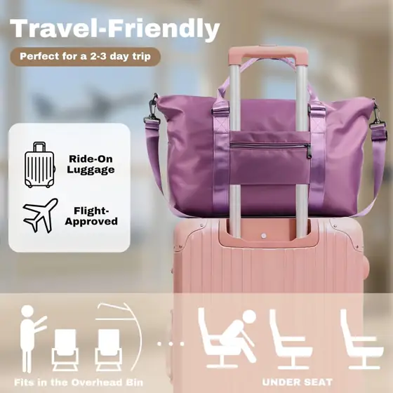 Travel Duffle Bag for Women,… — Photo 2