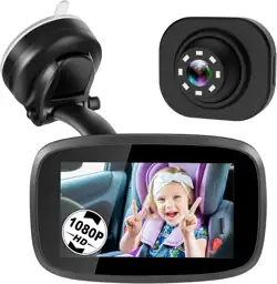 Shybaby 1080P Baby Car Mirror… — Photo 1