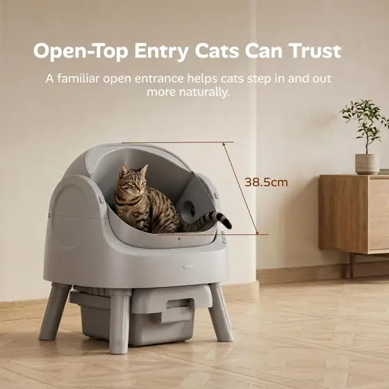 Mimfam Automatic Self-Cleaning Litter Box… — Photo 2