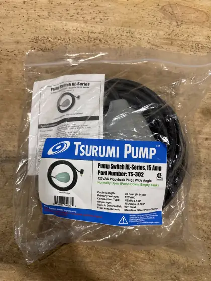 Tsurumi Float Switch, For Item#… — Photo 2