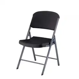 Black Plastic Seat Outdoor Safe… — Photo 1