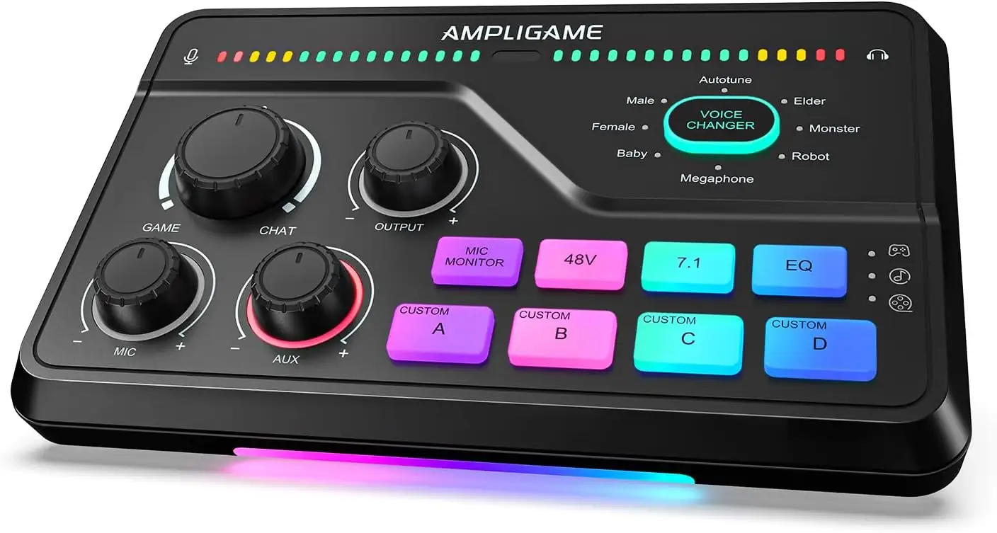 FIFINE SC8 Gaming Audio Mixer… — Photo 1