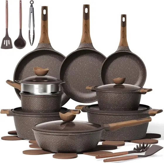 CAROTE 26pcs Pots and Pans… — Photo 1