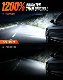 SEALIGHT H7 LED Bulbs, 1200%… — Photo 2