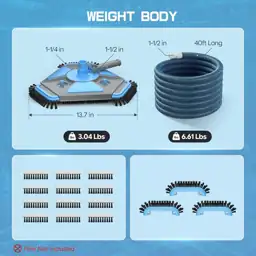 (No Pole) Pool Vacuum Head… — Photo 2