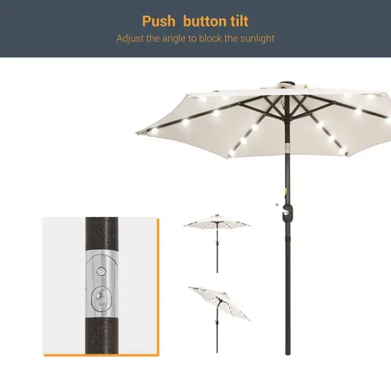 7.5 ft Solar Lighted LED… — Photo 2