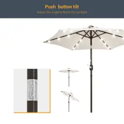 7.5 ft Solar Lighted LED… — Photo 2