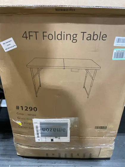 Byliable Folding Table 6FT Narrow… — Photo 3