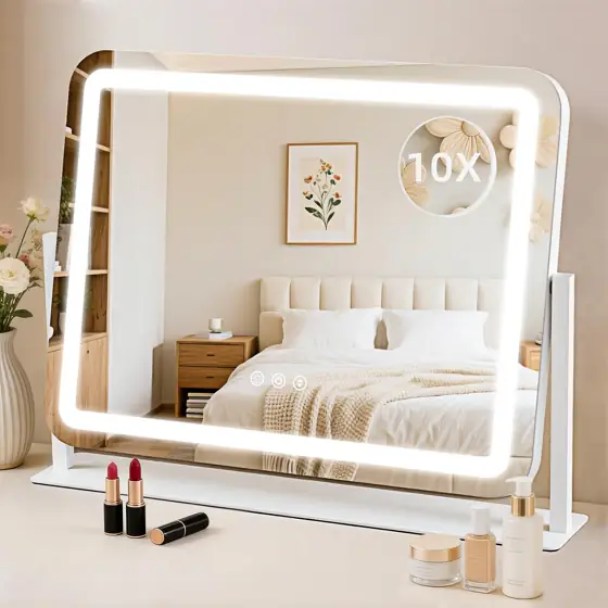 Vanity Mirror with Lights 22x17,… — Photo 1