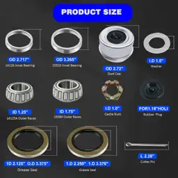 25580 14125A Trailer Axle Hub… — Photo 2