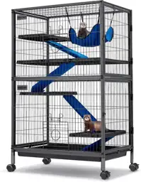 HABUTWAY 50'H Metal Animal Cage,… — Photo 1