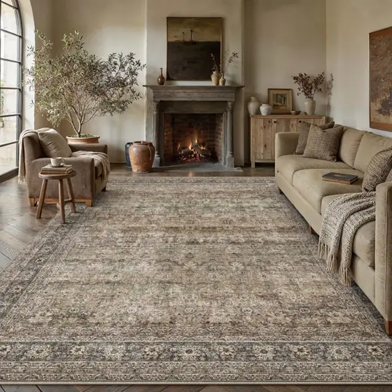 BERTHMEER Vintage Large Area Rug… — Photo 1