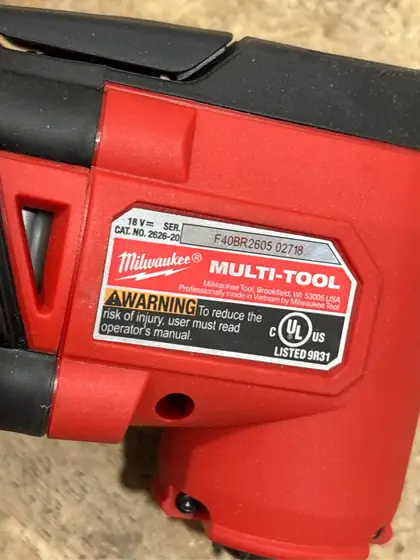 Milwaukee M18 Cordless Oscillating Multi-Tool… — Photo 5