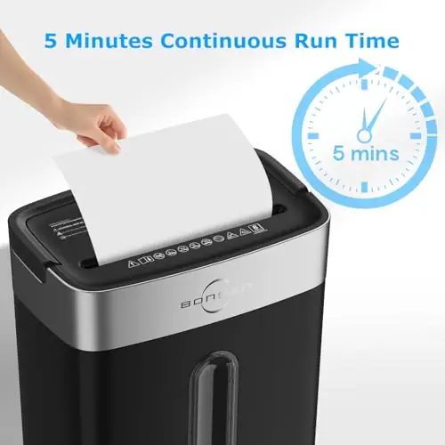 BONSEN Shredder for Home Office,… — Photo 2