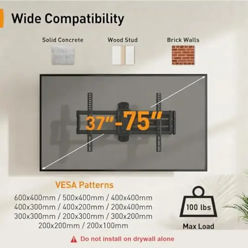 Perlegear Corner TV Wall Mount… — Photo 2