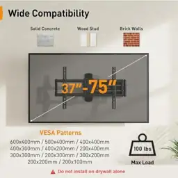 Perlegear Corner TV Wall Mount… — Photo 2