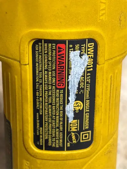 7 Amp 4-1/2 in. Small… — Photo 4