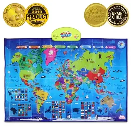 BEST LEARNING Geography Map Games,… — Photo 1