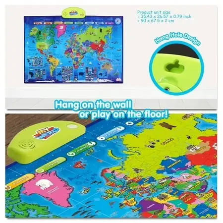 BEST LEARNING Geography Map Games,… — Photo 2