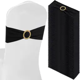 50 Pcs Spandex Chair Sashes… — Photo 1
