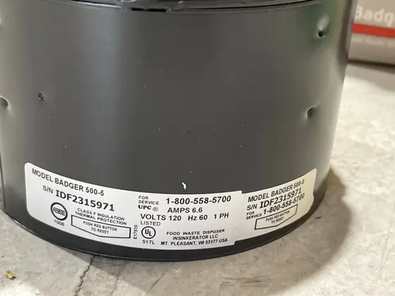 InSinkErator Badger 500, 1/2 HP… — Photo 4
