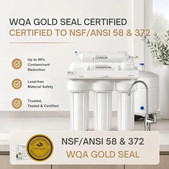 5-Stage Under-Sink RO System, WQA… — Photo 2