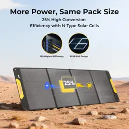 BougeRV 200W Portable Solar Panel,… — Photo 2