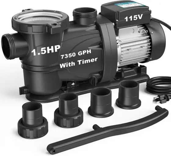 1.5HP In/Above Ground Pool Pump… — Photo 1