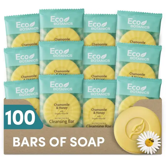 Eco Botanics 100-Count 0.5oz Cleansing… — Photo 1